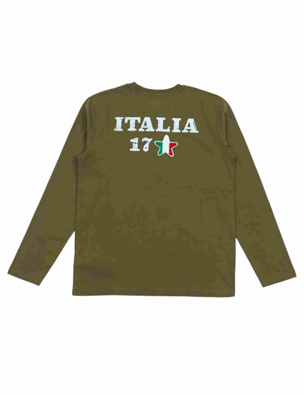 イタリア17Tシャツ(長袖) / ITALIA 17 TEE　LS 詳細画像 カーキ 2