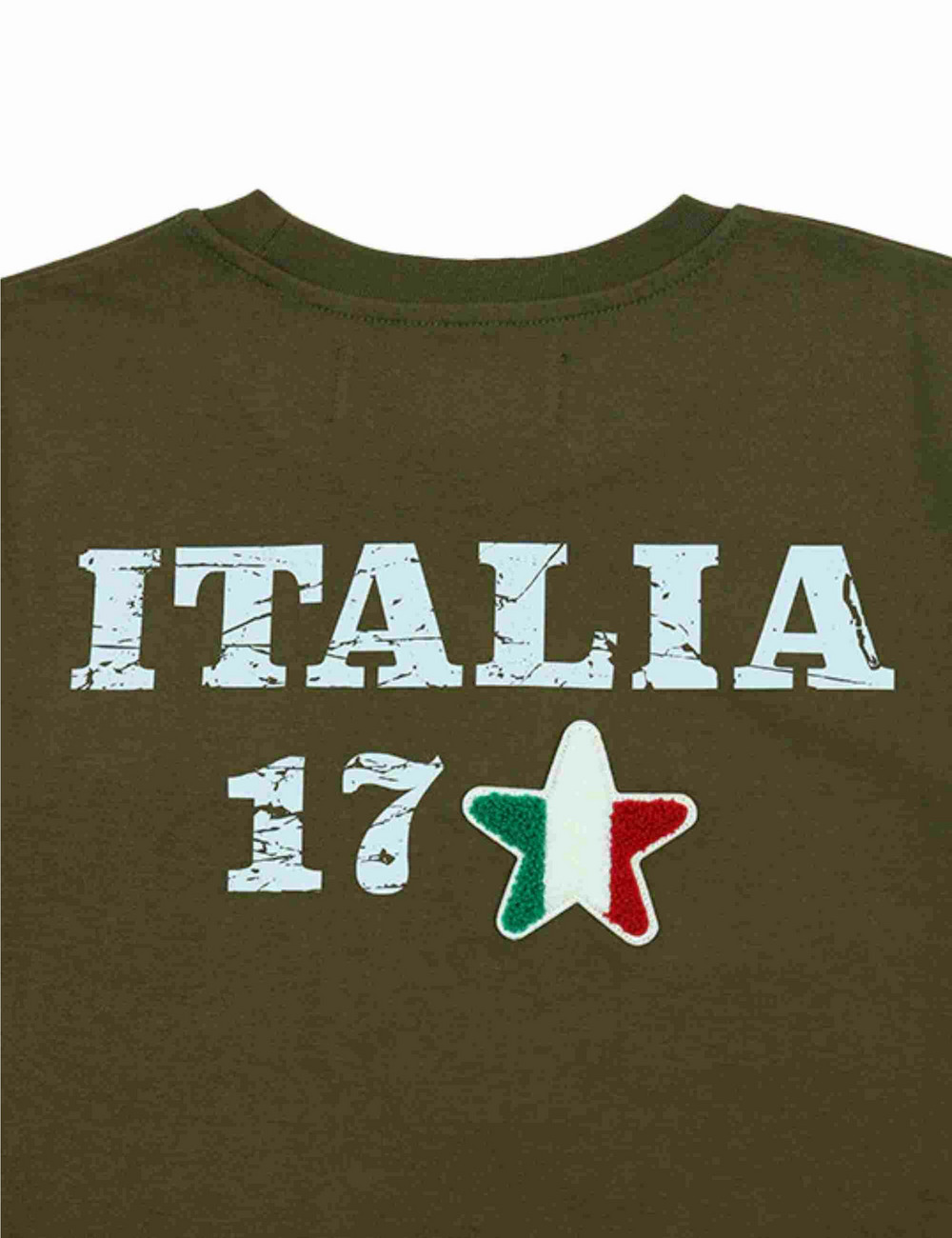 イタリア17Tシャツ(長袖) / ITALIA 17 TEE　LS 詳細画像 カーキ 5
