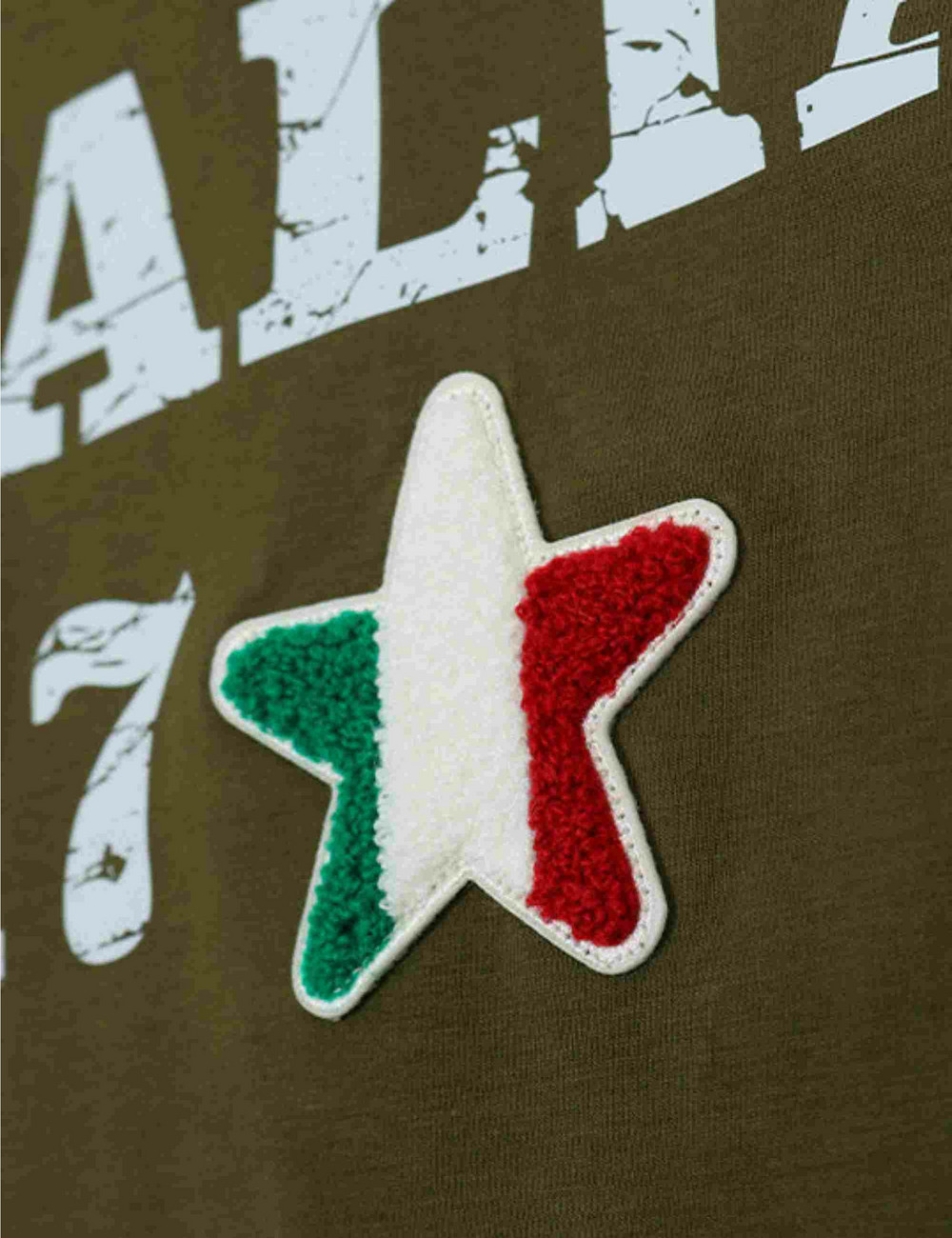 イタリア17Tシャツ(長袖) / ITALIA 17 TEE　LS 詳細画像 カーキ 6