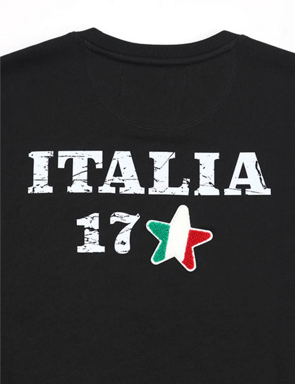 イタリア17スウェットシャツ / ITALIA 17 SWEATSHIRT 詳細画像 ブラック 5