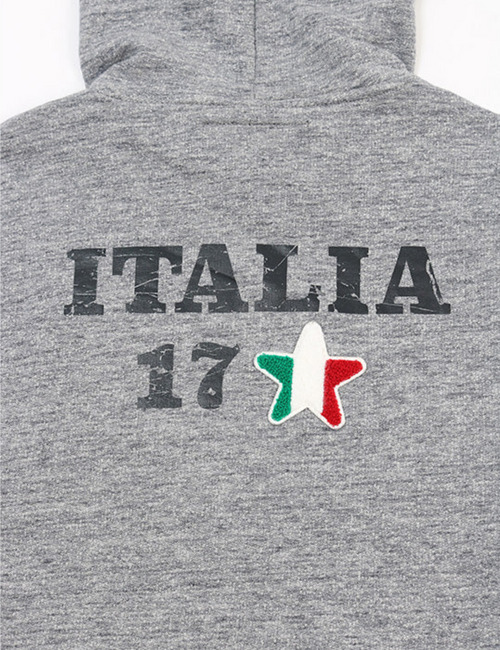 イタリア17 ブラックリブフーディ / ITALIA 17 BLK LIB HOODIE 詳細画像