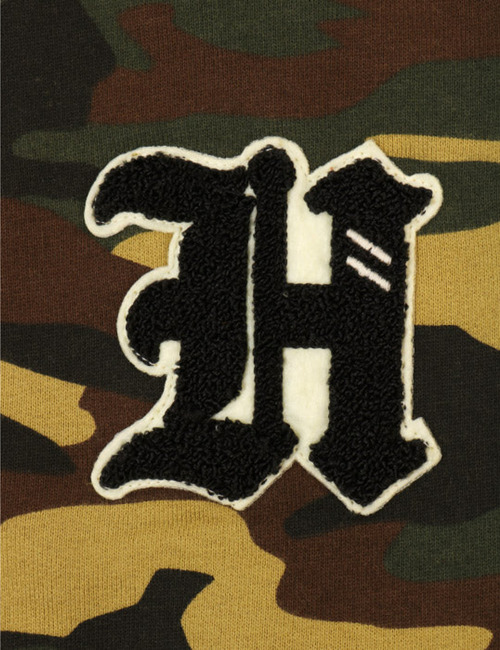 Hカモフラ―ジュフーディ / H CAMOUFLAGE HOODIE 詳細画像