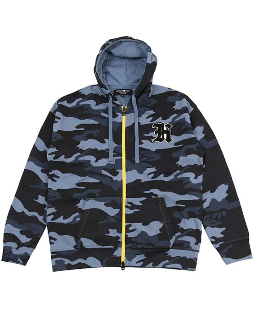 Hカモフラ―ジュフーディ / H CAMOUFLAGE HOODIE 詳細画像 ブルー 1