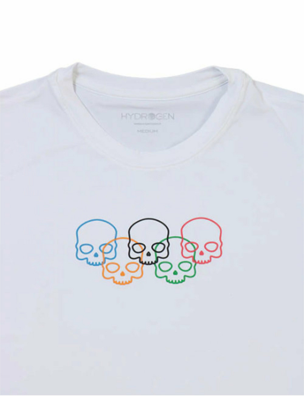 オリンピックスカルテックTシャツ / OLYMPIC SKULLS TECH TEE 詳細画像 ホワイト 3