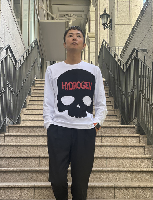 ビッグスカルTシャツ(長袖)/BIG SKULL TEE LS 詳細画像