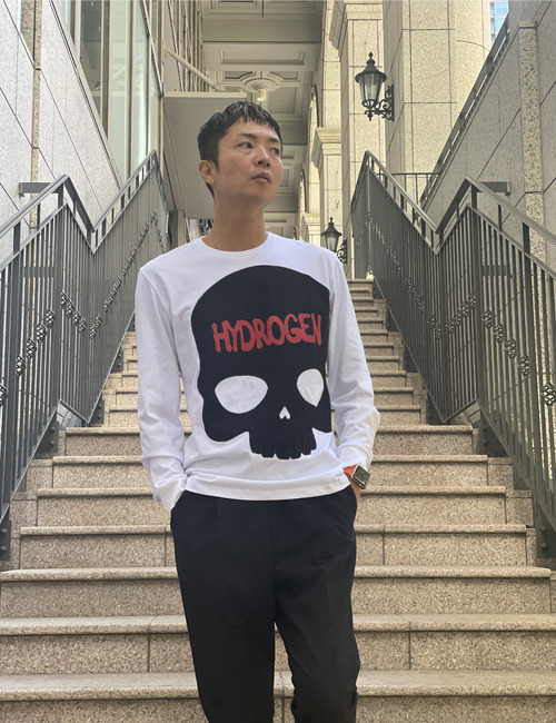 ビッグスカルTシャツ(長袖)/BIG SKULL TEE LS 詳細画像