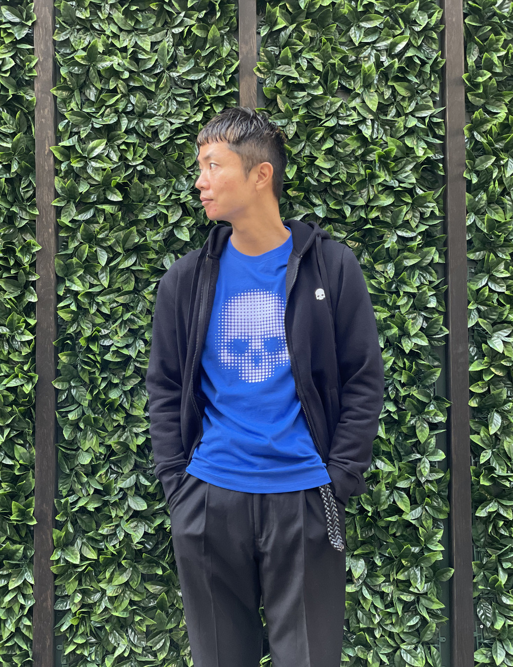 スカルドットTシャツ(半袖)/SKULL DOTS TEE SS 詳細画像 ブルー 10