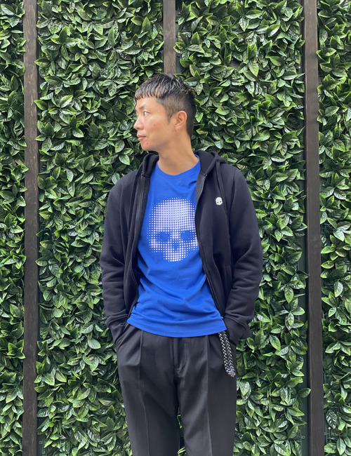 スカルドットTシャツ(長袖)/SKULL DOTS TEE LS 詳細画像