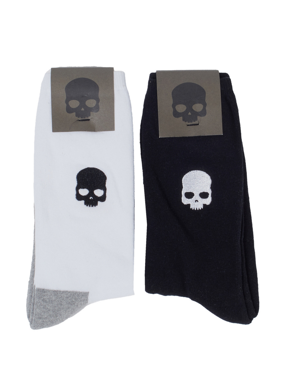 ソックス(2足組)/SOCKS(2PCS) 詳細画像 ホワイトブラック 1