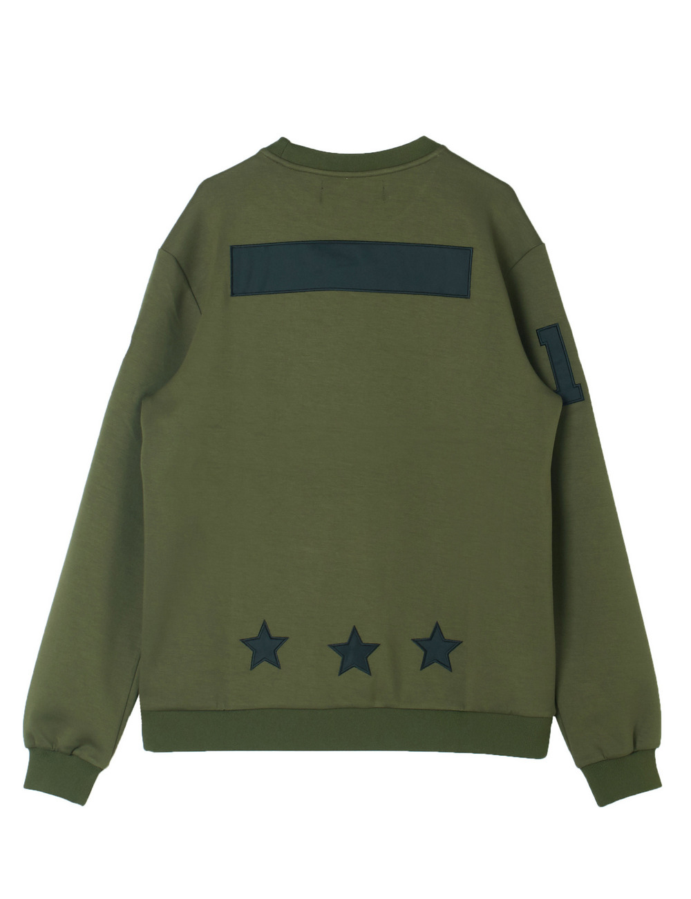 【別注】ネオプレーンスウェットシャツ/【EXCLUSIVE ITEM】NEOPRENE SWEATSHIRT 詳細画像 カーキ 2