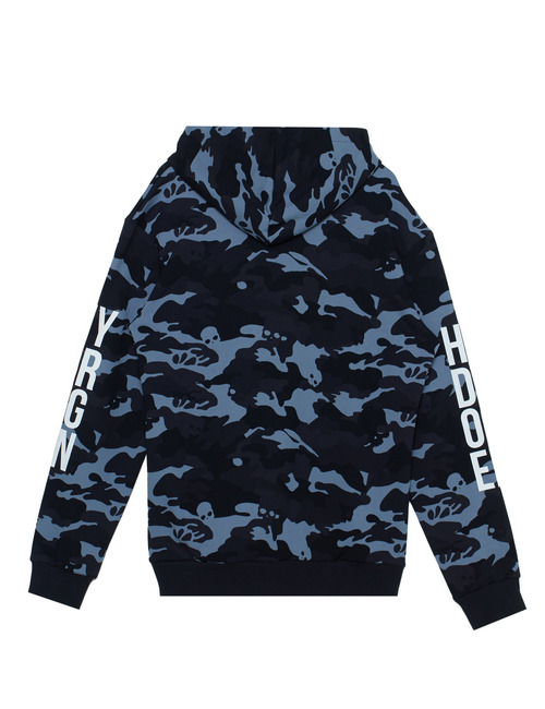 カモフラージュスカルフーディ/CAMO SKULL HOODIE 詳細画像