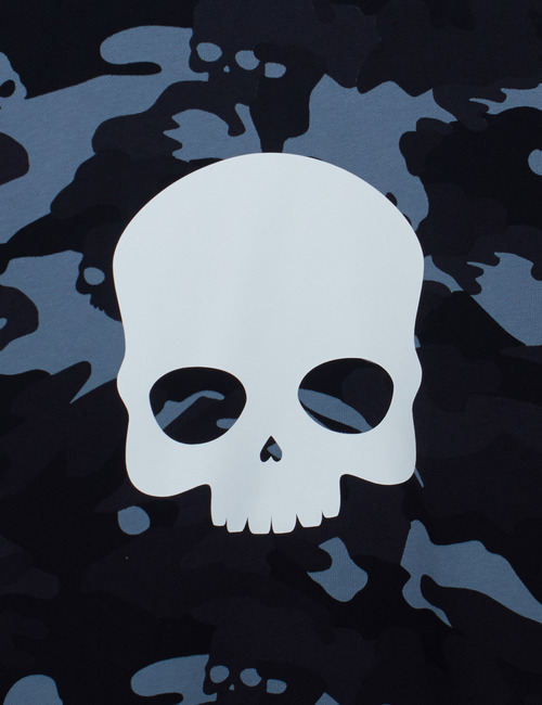 カモフラージュスカルフーディ/CAMO SKULL HOODIE 詳細画像