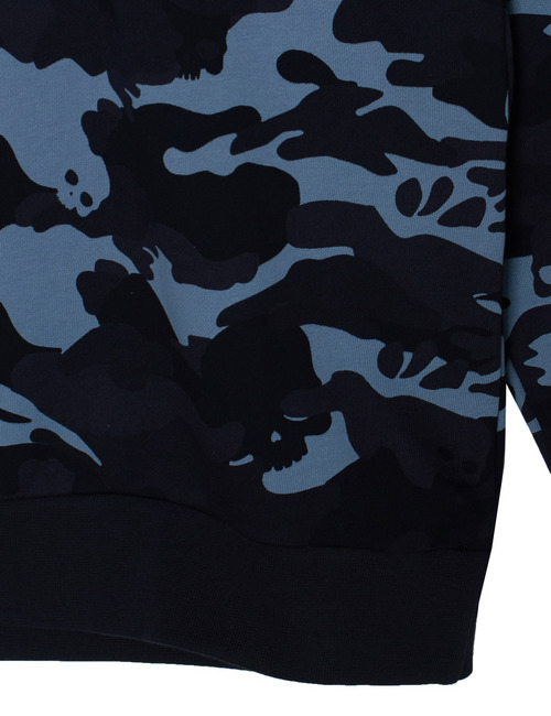 カモフラージュスカルフーディ/CAMO SKULL HOODIE 詳細画像