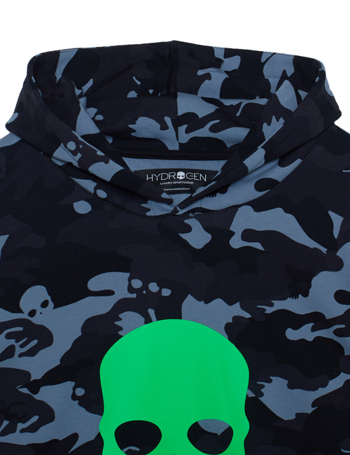 カモフラージュスカルフーディ/CAMO SKULL HOODIE 詳細画像