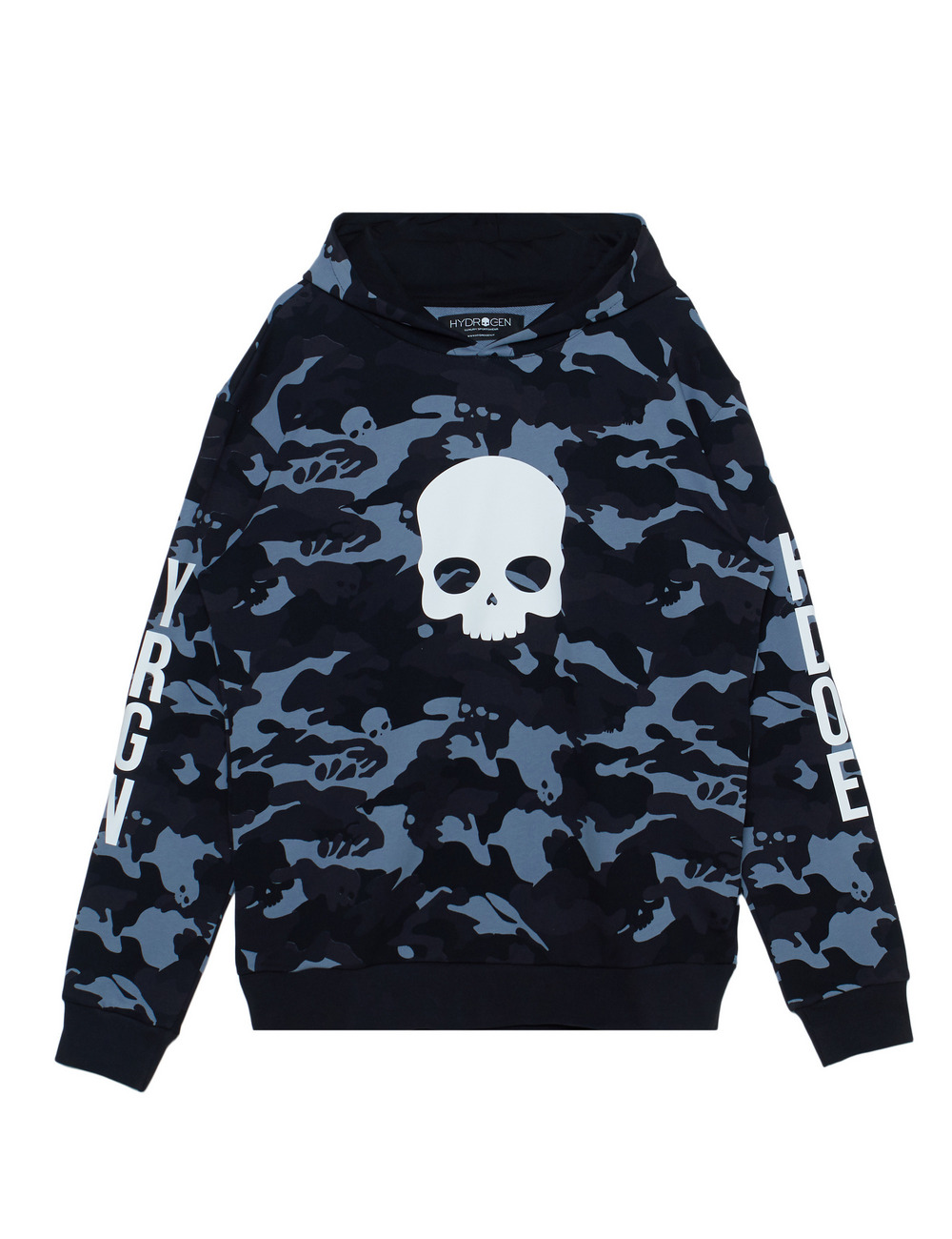 カモフラージュスカルフーディ/CAMO SKULL HOODIE 詳細画像 ホワイトブラック 1