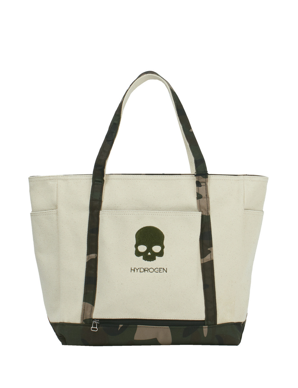 キャンバスカモトート/CANVAS CAMO TOTE 詳細画像 ホワイト 1