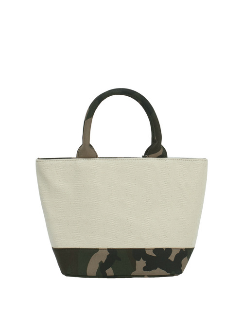 キャンバスカモミニトート/CANVAS CAMO MINI TOTE 詳細画像