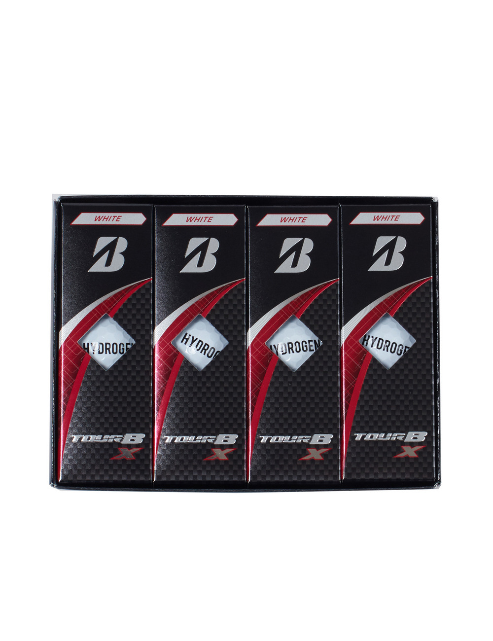 【BRIDGESTONE GOLF×HYDROGEN】TOUR B X ゴルフボール/【BRIDGESTONE GOLF×HYDROGEN】TOUR B X GOLF BALL 詳細画像 ホワイト 2