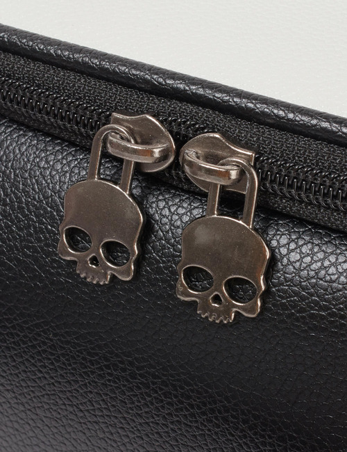 ハーフスカルシューズケース/HALF SKULL SHOES CASE 詳細画像