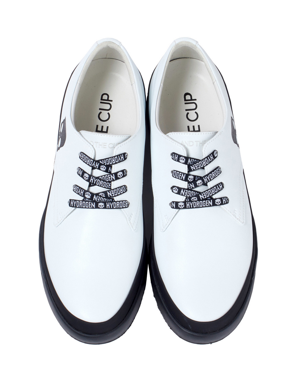 【AND THE CUP by HYDROGEN】ゴルフシューズ(プレーントゥ)/【AND THE CUP by HYDROGEN】GOLF SHOES(PLAIN TOE) 詳細画像 ブラック 4