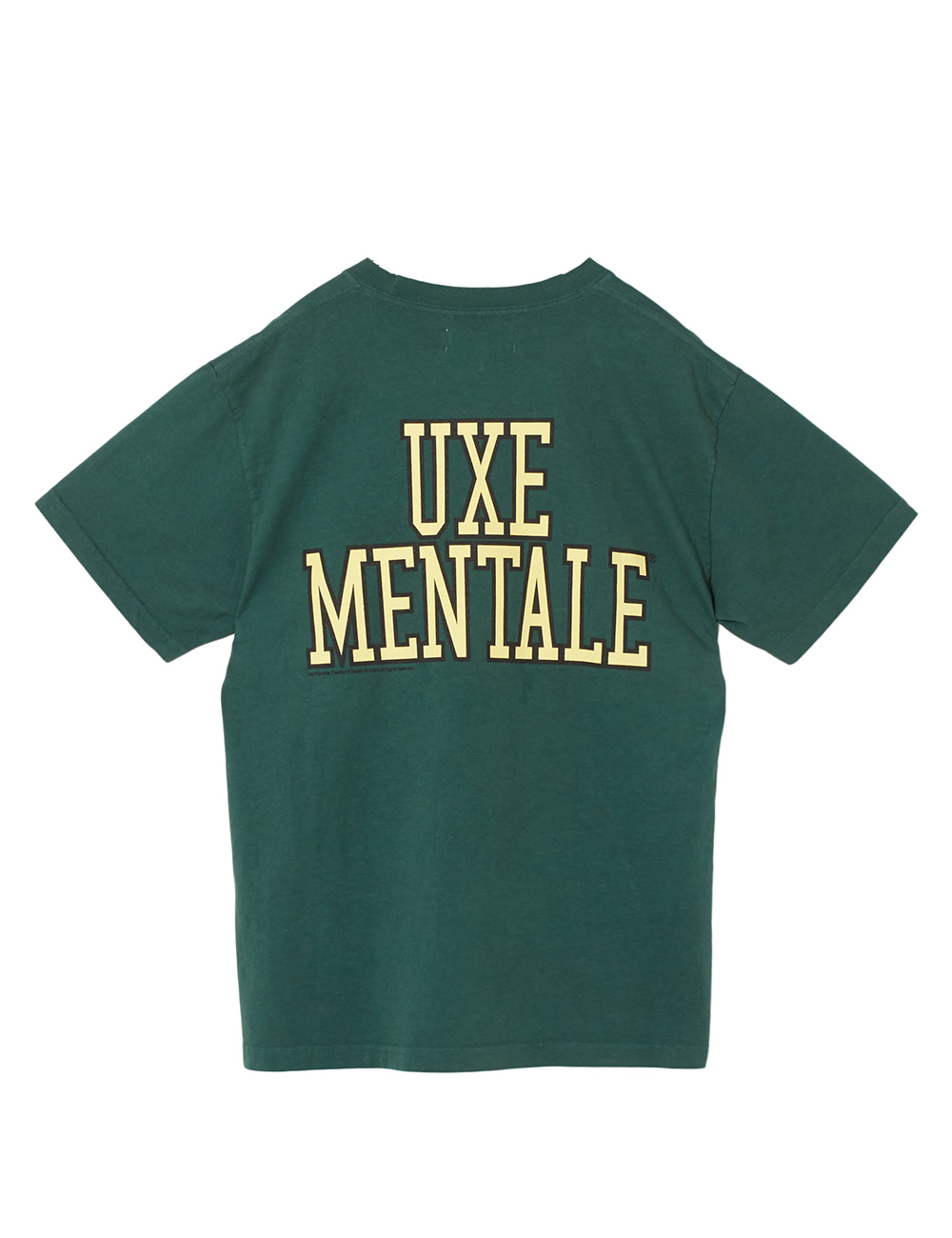 【MEN】UXE MENTALE Tシャツ 詳細画像 ディープグリーン 2