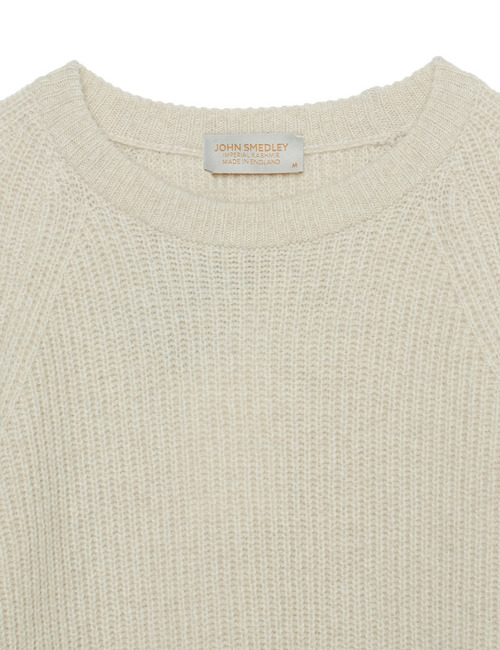 【MEN】JOHN SMEDLEY リブクルーネックニットプルオーバー 詳細画像