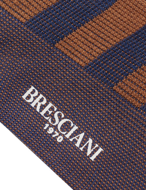 【MEN】BRESCIANI ボーダーソックス 詳細画像