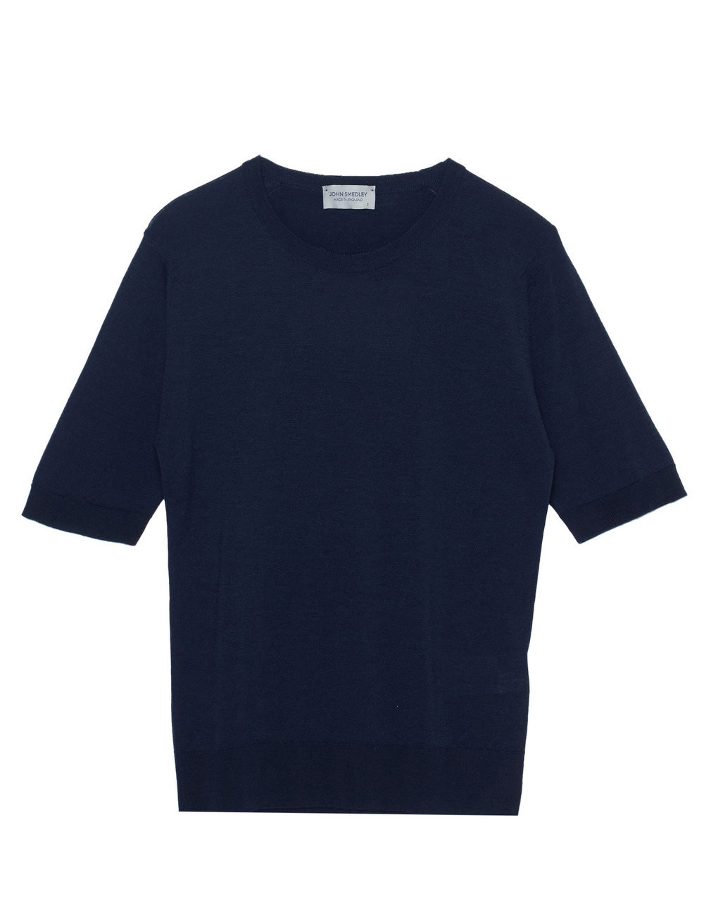 【WOMEN】JOHN SMEDLEY クルーネックS/Sプルオーバー 詳細画像 ネイビー 1