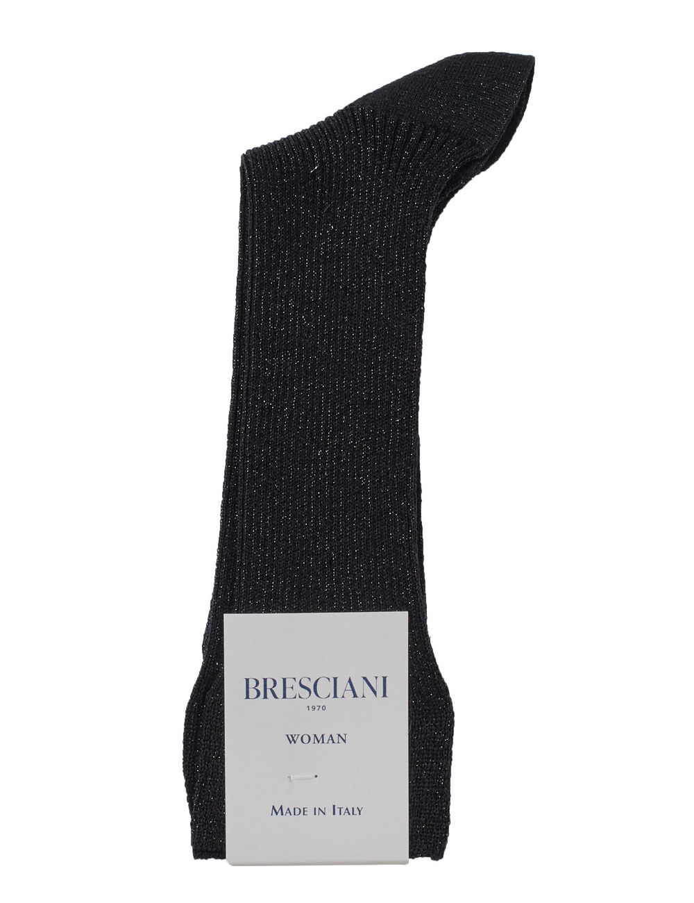 【WOMEN】BRESCIANI リブラメソックス 詳細画像 ブラック 1